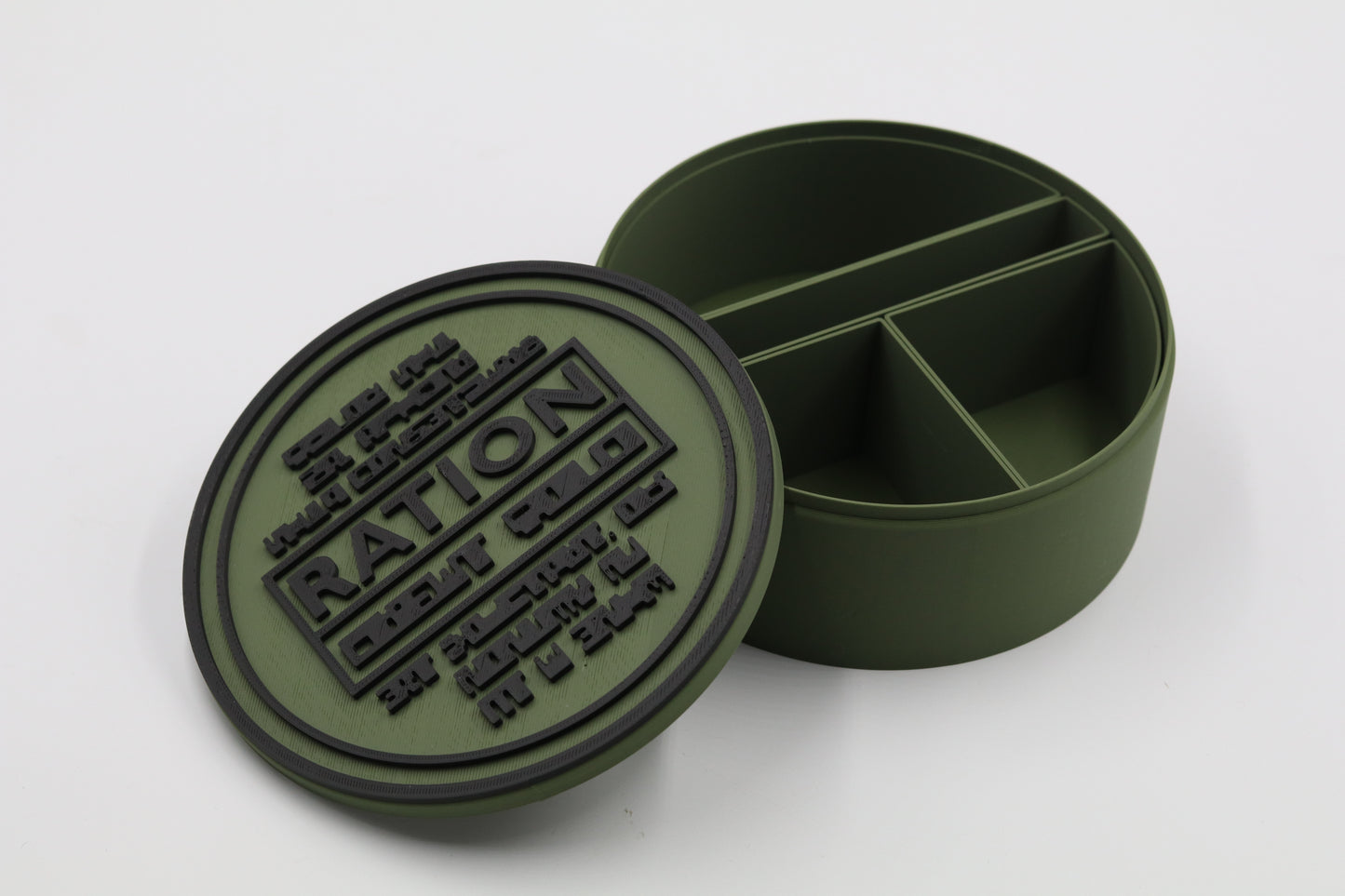 Metal Gear Solid Delta Inspired Ration Storage Container